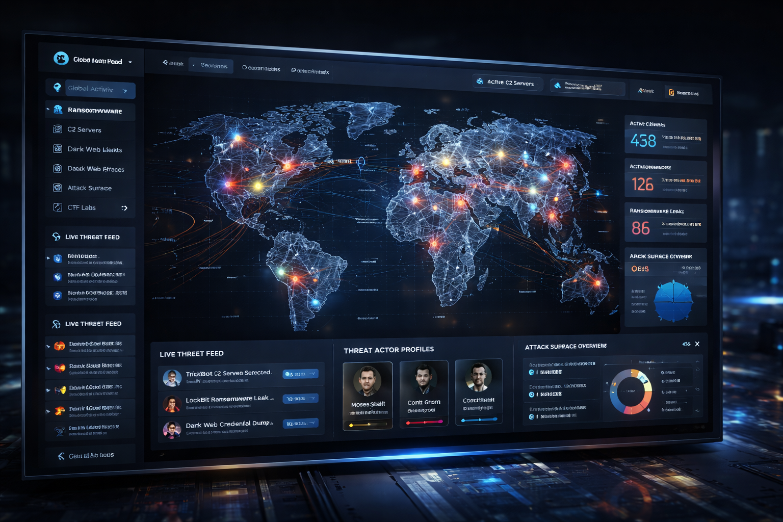 Threat Intelligence Platform | Real-Time Attacker Mapping